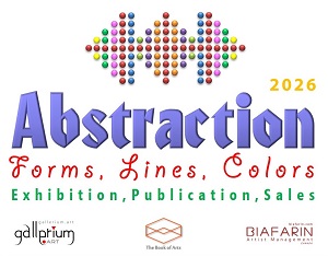 Abstraction: Forms, Lines, Colors - 2026 (3rd Juried Annual Exhibition, Publication, Sales) logo