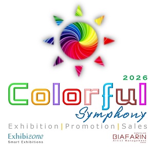 Colorful Symphony - 2026 (3rd Juried Annual Exhibition, Promotion, Sales) logo