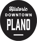 District Entry Artwork: Historic Downtown Plano Arts District logo