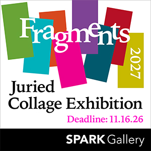 Fragments: a Juried Exhibition of Collage logo