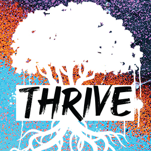2027 Access/VSA Emerging Young Artists Program: Thrive logo