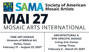 Mosaic Arts International 2027 logo